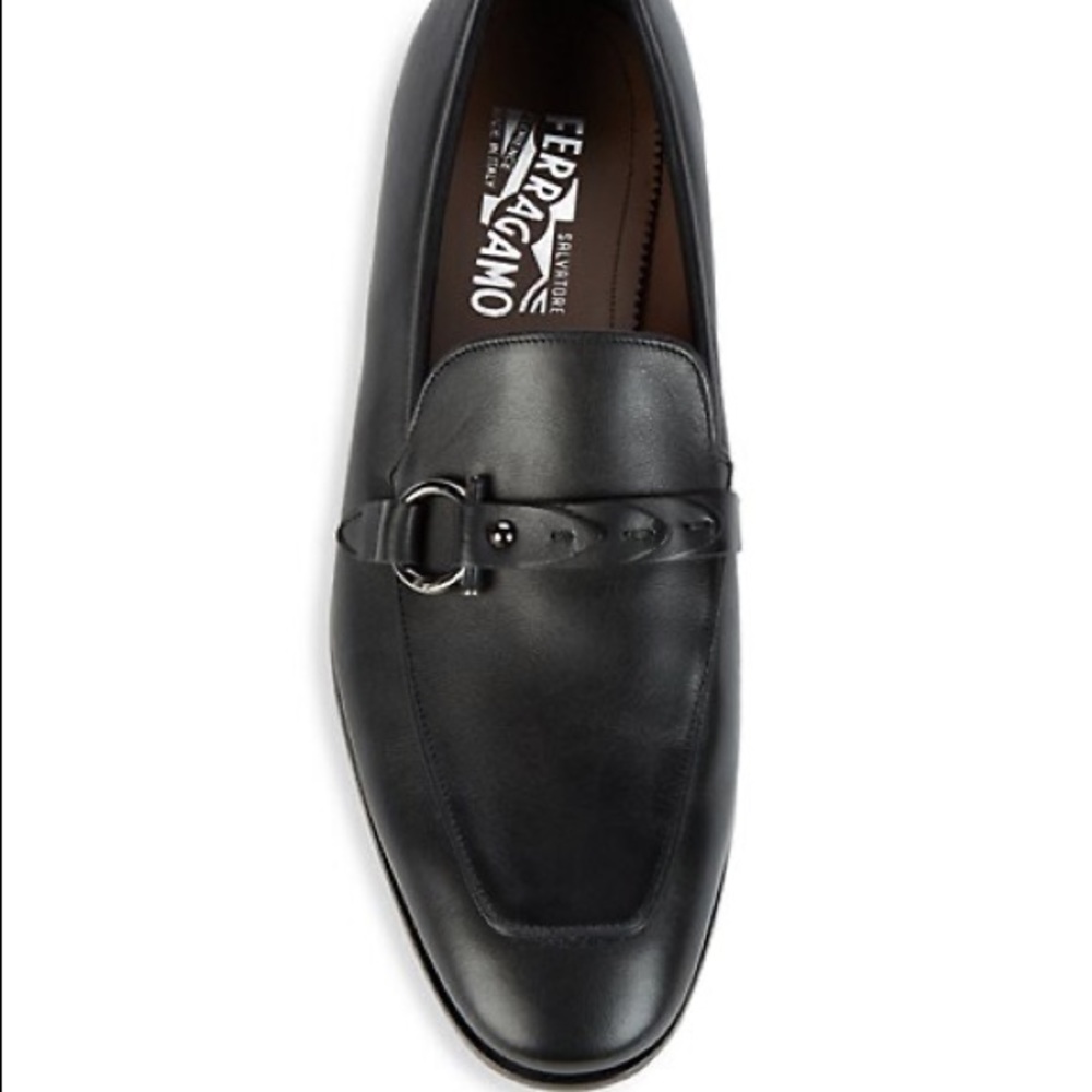 Salvatore Ferragamo Alessio leather loafers